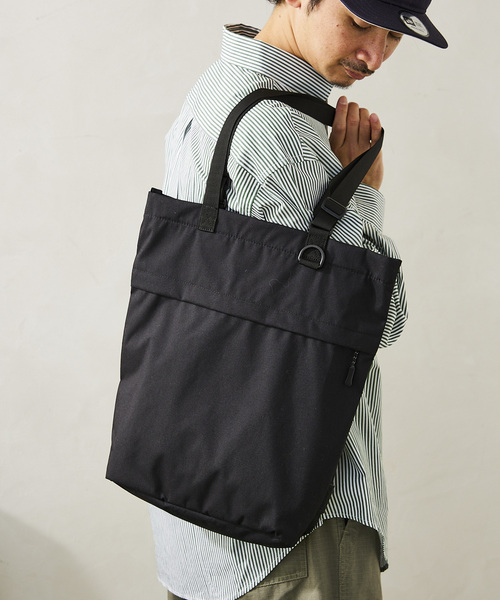 JOURNAL STANDARD relume(ジャーナルスタンダード レリューム)の「【SNOWPEAK / スノーピーク】Everyday Use 2Way トートバッグ(トートバッグ・メンズ・ブラック/グレー・FREE)」の1枚目の写真