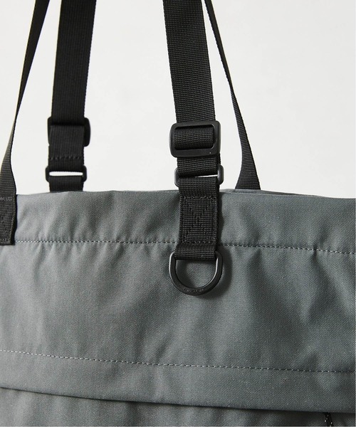 JOURNAL STANDARD relume(ジャーナルスタンダード レリューム)の「【SNOWPEAK / スノーピーク】Everyday Use 2Way トートバッグ(トートバッグ・メンズ・ブラック/グレー・FREE)」の3枚目の写真