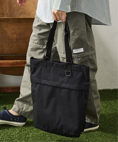 JOURNAL STANDARD relume(ジャーナルスタンダード レリューム)の「【SNOWPEAK / スノーピーク】Everyday Use 2Way トートバッグ(トートバッグ・メンズ・ブラック/グレー・FREE)」の9枚目の写真
