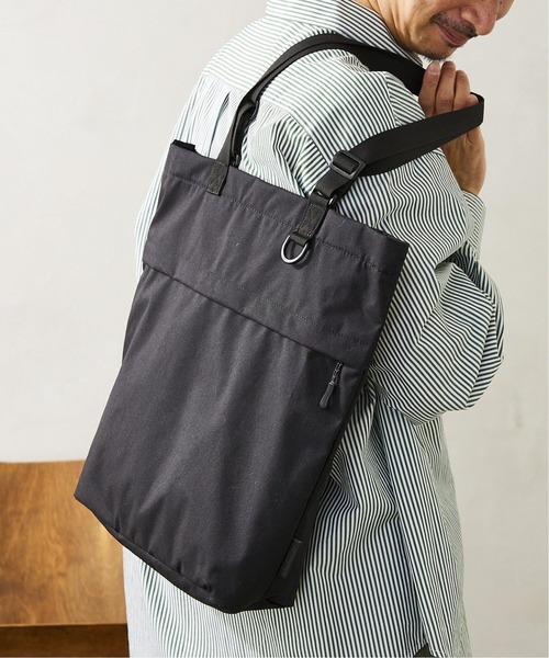 JOURNAL STANDARD relume(ジャーナルスタンダード レリューム)の「【SNOWPEAK / スノーピーク】Everyday Use 2Way トートバッグ(トートバッグ・メンズ・ブラック/グレー・FREE)」の10枚目の写真