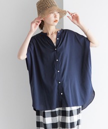 SLOBE IENA | レーヨンボイルバンドカラーブラウス【手洗い可能】◆(シャツ/ブラウス)