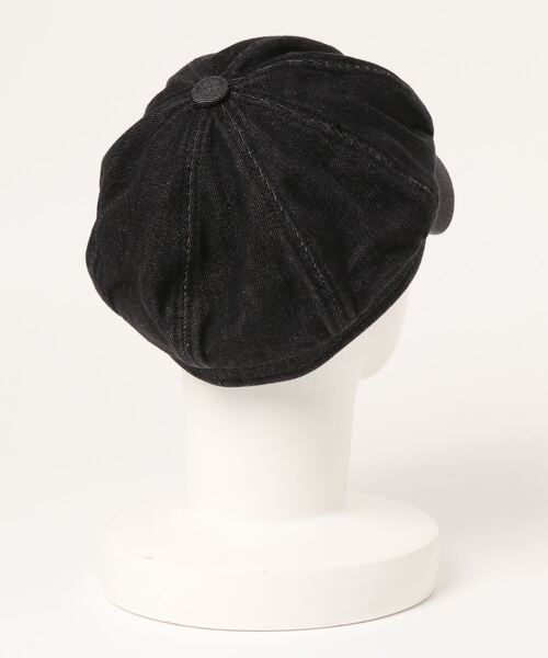 one way（ワンウェイ）の「デニム８枚キャス（キャスケット・レディース・ブラック/ダークブルー・FREE）」の3枚目の写真