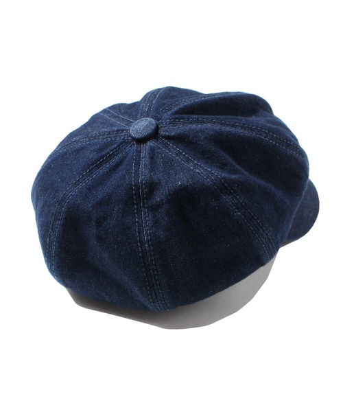 one way（ワンウェイ）の「デニム８枚キャス（キャスケット・レディース・ブラック/ダークブルー・FREE）」の5枚目の写真