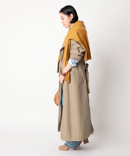AP STUDIO(エーピーストゥディオ)の「追加 Basic トレンチコート(トレンチコート・レディース・キャメル・38/36)」の7枚目の写真