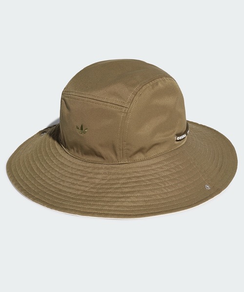 adidas（アディダス）の「バケットハット / BUCKET HAT / アディダスオリジナルス（ハット・レディース・オフホワイト・MEDIUM/LARGE/X-LARGE）」の2枚目の写真
