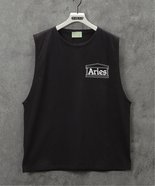ARIES(アリーズ)の「【ARIES / アリーズ】NEUROMANCER LOW ARMHOLE VEST(ベスト・メンズ・ブラック・MEDIUM/LARGE)」の1枚目の写真