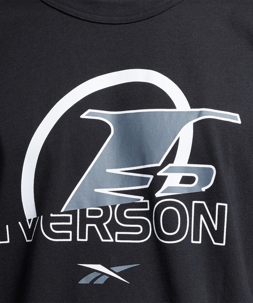 Reebok（リーボック）の「アイバーソン バスケットボール I3 ロゴ ショート スリーブ Tシャツ / Iverson Basketball I3 Logo Short Sleeve T-Shirt /（Tシャツ/カットソー・メンズ・ホワイト/ブラック・LARGE/X-LARGE/X-SMALL/SMALL/MEDIUM/XX-LARGE/XXX-LARGE）」の10枚目の写真