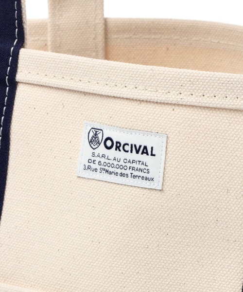 ORCIVAL(オーシバル)の「【ORCIVAL(オーシバル)】帆布ミニトートバッグ(トートバッグ・レディース・その他2/ナチュラル/キャメル/チャコール/ライトベージュ/ネイビー/ライトグレー/グリーン・0)」の14枚目の写真