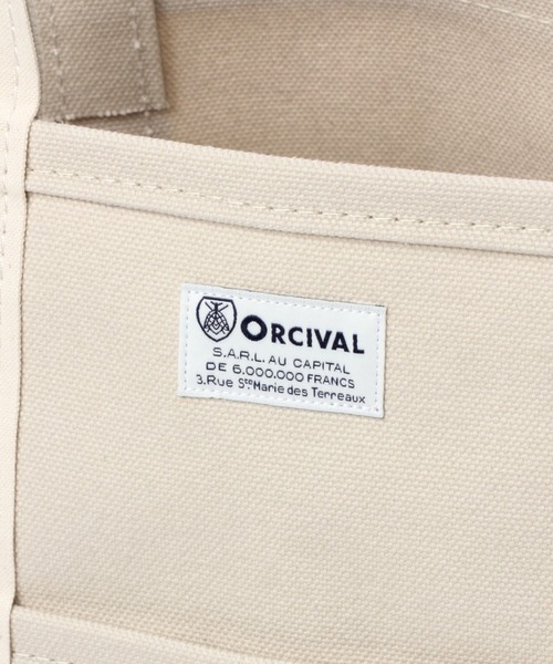 ORCIVAL(オーシバル)の「【ORCIVAL(オーシバル)】帆布ミニトートバッグ(トートバッグ・レディース・その他2/ナチュラル/キャメル/チャコール/ライトベージュ/ネイビー/ライトグレー/グリーン・0)」の19枚目の写真