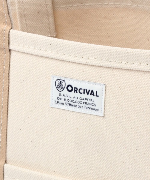 ORCIVAL(オーシバル)の「【ORCIVAL(オーシバル)】帆布ミニトートバッグ(トートバッグ・レディース・その他2/ナチュラル/キャメル/チャコール/ライトベージュ/ネイビー/ライトグレー/グリーン・0)」の20枚目の写真