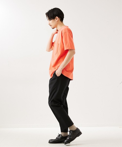 417 EDIFICE(フォーワンセブンエディフィス)の「"テーパード"【allery / アレリ―】T/W スラックス(スラックス・メンズ・ブラック/グレー・SMALL/LARGE/MEDIUM)」の4枚目の写真