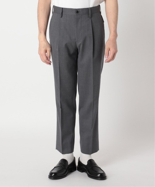 417 EDIFICE(フォーワンセブンエディフィス)の「"テーパード"【allery / アレリ―】T/W スラックス(スラックス・メンズ・ブラック/グレー・SMALL/LARGE/MEDIUM)」の8枚目の写真