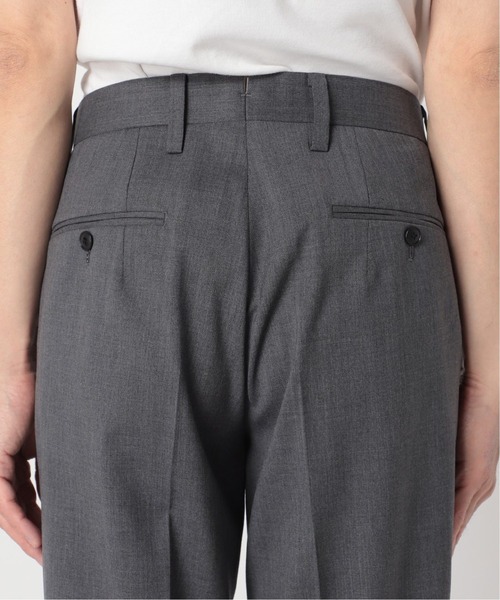 417 EDIFICE(フォーワンセブンエディフィス)の「"テーパード"【allery / アレリ―】T/W スラックス(スラックス・メンズ・ブラック/グレー・SMALL/LARGE/MEDIUM)」の11枚目の写真