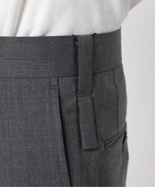 417 EDIFICE(フォーワンセブンエディフィス)の「"テーパード"【allery / アレリ―】T/W スラックス(スラックス・メンズ・ブラック/グレー・SMALL/LARGE/MEDIUM)」の15枚目の写真