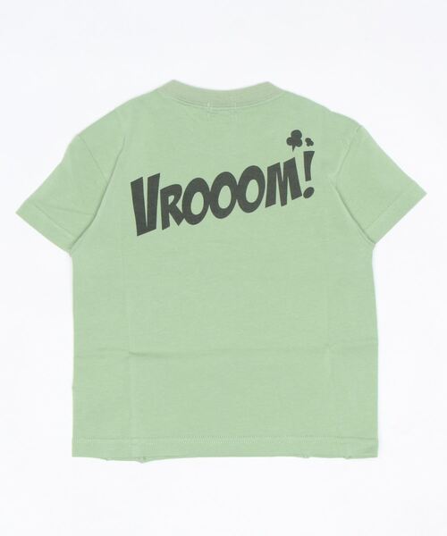 kladskap（クレードスコープ）の「オフロードーカーザウルス半袖Tシャツ（Tシャツ/カットソー・キッズ・マスタード/カーキ・80ｃｍ/120cm/100cm/130cm/110cm/90cm）」の4枚目の写真