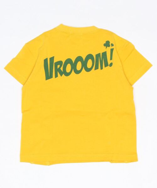 kladskap（クレードスコープ）の「オフロードーカーザウルス半袖Tシャツ（Tシャツ/カットソー・キッズ・マスタード/カーキ・80ｃｍ/120cm/100cm/130cm/110cm/90cm）」の3枚目の写真