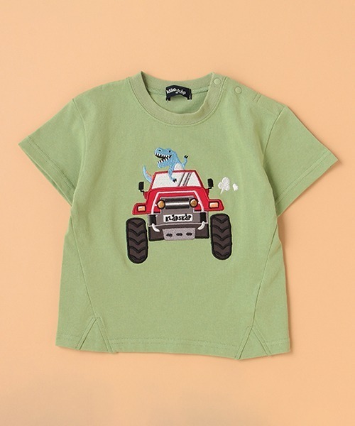 kladskap（クレードスコープ）の「オフロードーカーザウルス半袖Tシャツ（Tシャツ/カットソー・キッズ・マスタード/カーキ・80ｃｍ/120cm/100cm/130cm/110cm/90cm）」の17枚目の写真