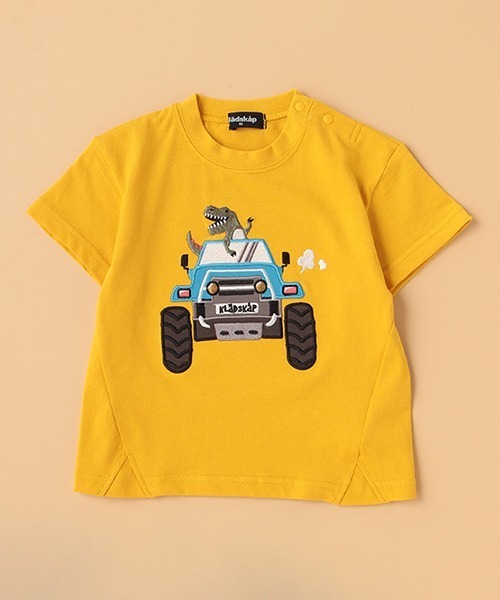kladskap（クレードスコープ）の「オフロードーカーザウルス半袖Tシャツ（Tシャツ/カットソー・キッズ・マスタード/カーキ・80ｃｍ/120cm/100cm/130cm/110cm/90cm）」の13枚目の写真