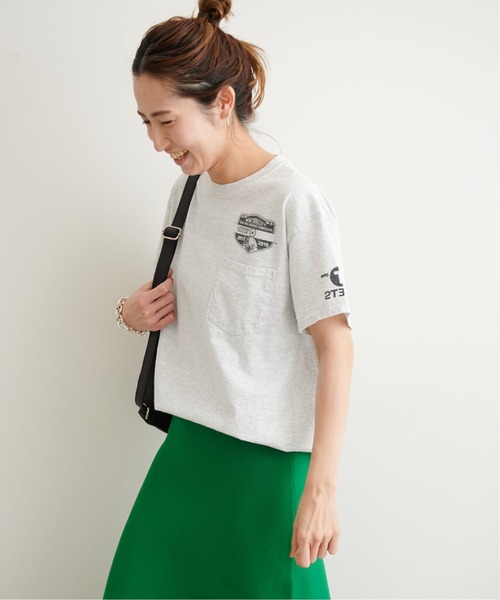 FRAMeWORK（フレームワーク）の「NYC PRINT Tシャツ (グレー