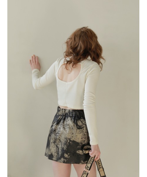 AMAIL（アマイル）の「BP mini skirt（スカート・レディース・ブラック/マルチ・FREE）」の13枚目の写真