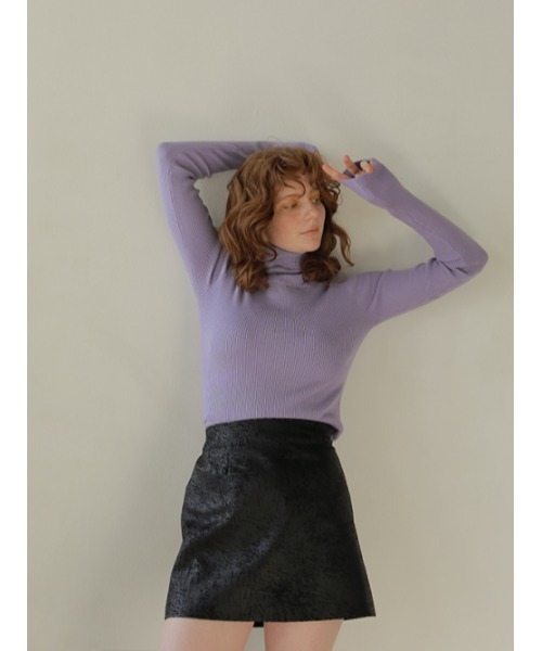 AMAIL（アマイル）の「BP mini skirt（スカート・レディース・ブラック/マルチ・FREE）」の9枚目の写真