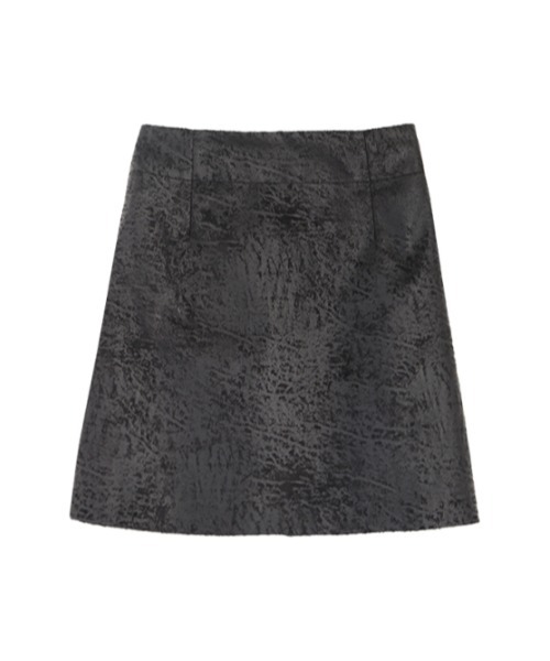 AMAIL（アマイル）の「BP mini skirt（スカート・レディース・ブラック/マルチ・FREE）」の4枚目の写真