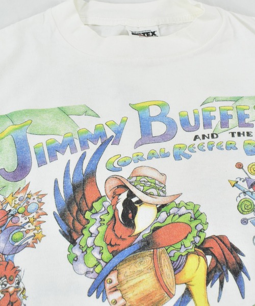 90s Jimmy Buffett バンドTシャツ　USA ジミーバフェット 古着 90年代 ジャイアント GIANT Jimmy Buffett ジミー