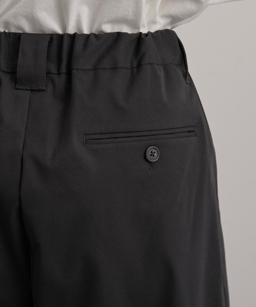 JUNRED（ジュンレッド）の「インタックアーチワイドパンツ（その他パンツ・メンズ・チャコールグレー/ホワイト系その他・S/M/L）」の5枚目の写真