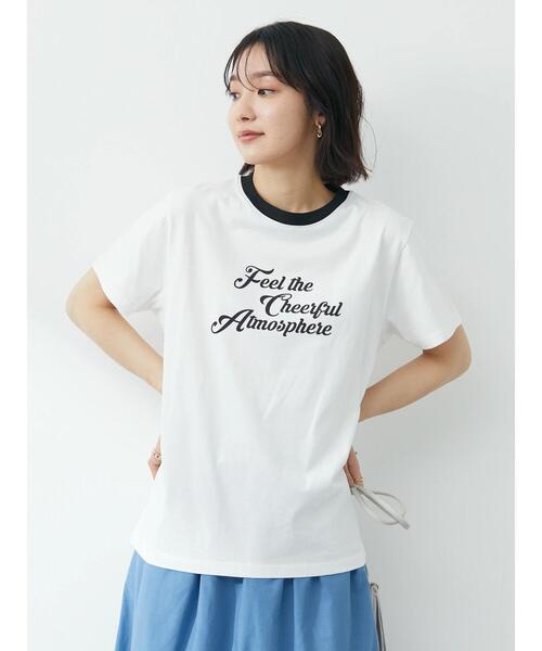Green Parks(グリーンパークス)の「ヴィンテージ風ロゴ半袖Tシャツ(Tシャツ/カットソー・レディース・レッド/ブラック・FREE)」の20枚目の写真