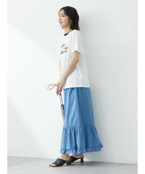 Green Parks(グリーンパークス)の「ヴィンテージ風ロゴ半袖Tシャツ(Tシャツ/カットソー・レディース・レッド/ブラック・FREE)」の3枚目の写真