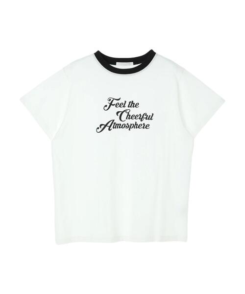 Green Parks(グリーンパークス)の「ヴィンテージ風ロゴ半袖Tシャツ(Tシャツ/カットソー・レディース・レッド/ブラック・FREE)」の13枚目の写真