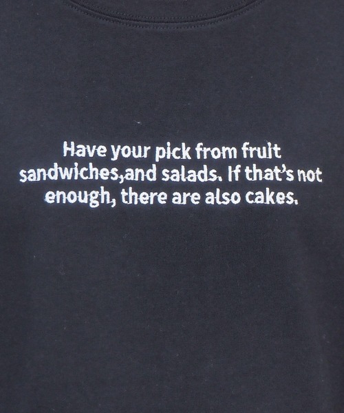 tiptop（ティップトップ）の「アソートロゴ刺繍Tシャツ（Tシャツ/カットソー・レディース・ブラック/オフホワイト/ピンク/アイボリー/A/B・FREE）」の22枚目の写真