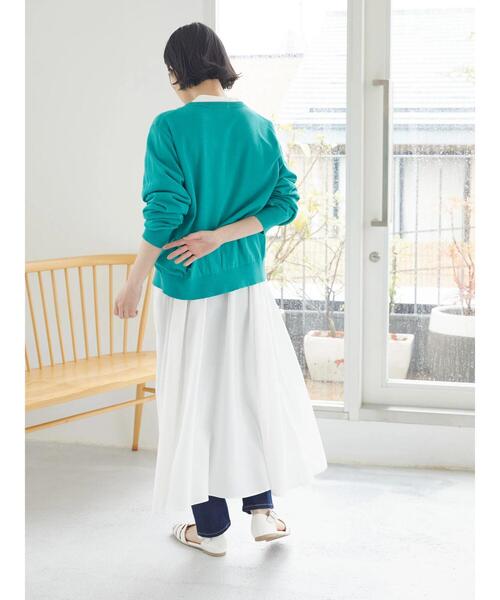 AMERICAN HOLIC(アメリカンホリック)の「UVカット加工クルーネックニットカーディガン(カーディガン/ボレロ・レディース・ブラック/ブルー/グリーン/アイボリー・M/L)」の17枚目の写真