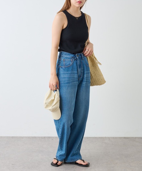 COLONY 2139（コロニートゥーワンスリーナイン）の「インステップカバートングサンダル（サンダル・レディース・グレー/ブラック/オフホワイト・22.5/24.5/23.5）」の19枚目の写真