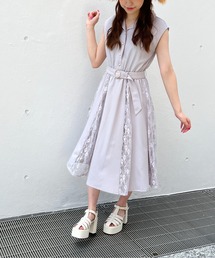 TORTE | レース開襟シャツワンピース(ワンピース)