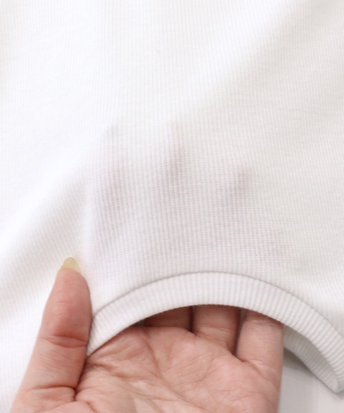 kidsギンガムドッキングフレンチテレコカットソー