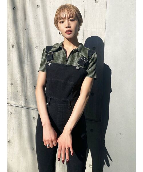 EMODA（エモダ）の「コンパクトショートシャツトップ（シャツ/ブラウス・レディース・その他/その他1/ブラック・FREE）」の15枚目の写真