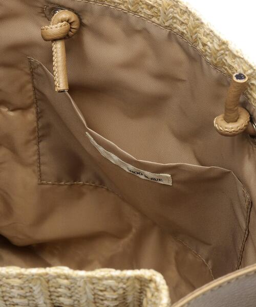 SHOO・LA・RUE（シューラルー）の「◆スクエアトートバッグ（トートバッグ・レディース・オレンジ/ブラック/ベージュ・00）」の8枚目の写真