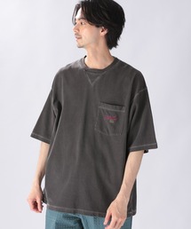 niko and... | ピグメント刺繍ポケットTシャツ(Tシャツ/カットソー)