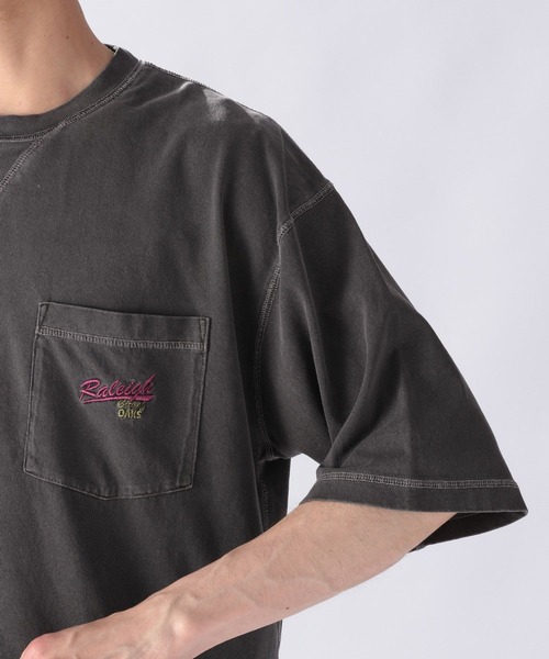 niko and...(ニコアンド)の「ピグメント刺繍ポケットTシャツ(Tシャツ/カットソー・メンズ・ライトグリーン/アイボリー/チャコール・MEDIUM/LARGE)」の14枚目の写真