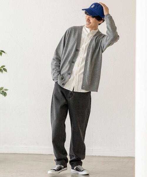 coen（コーエン）の「バルーンデニムパンツ（デニムパンツ・メンズ・ブラック/ネイビー・SMALL/MEDIUM/LARGE/X-LARGE）」の13枚目の写真