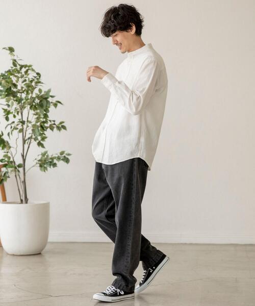 coen（コーエン）の「バルーンデニムパンツ（デニムパンツ・メンズ・ブラック/ネイビー・SMALL/MEDIUM/LARGE/X-LARGE）」の14枚目の写真