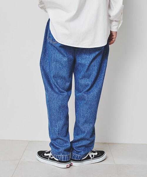 coen（コーエン）の「バルーンデニムパンツ（デニムパンツ・メンズ・ブラック/ネイビー・SMALL/MEDIUM/LARGE/X-LARGE）」の20枚目の写真