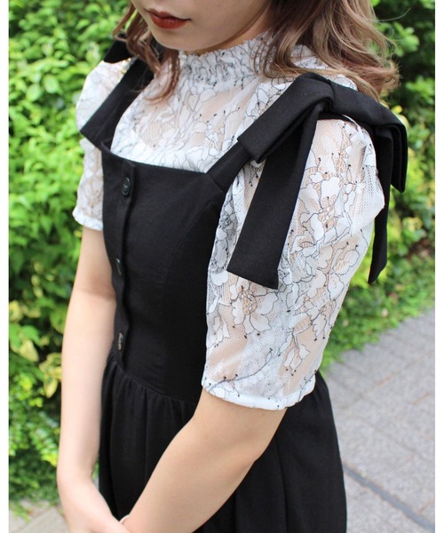 INGNI(イング)の「肩リボンワンピース(ワンピース・レディース・ブラック系その他3/ブラック・M)」の20枚目の写真
