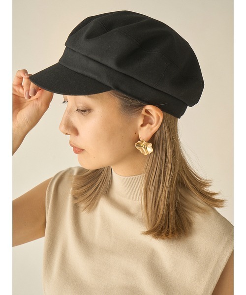 SNIDEL(スナイデル)の「バリエキャスケット(キャスケット・レディース・ブラック/ブラウン/チェック・FREE)」の15枚目の写真