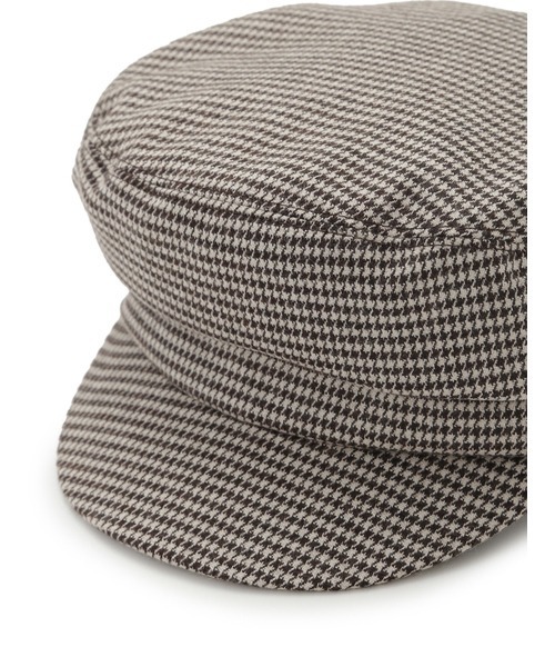 SNIDEL(スナイデル)の「バリエキャスケット(キャスケット・レディース・ブラック/ブラウン/チェック・FREE)」の5枚目の写真