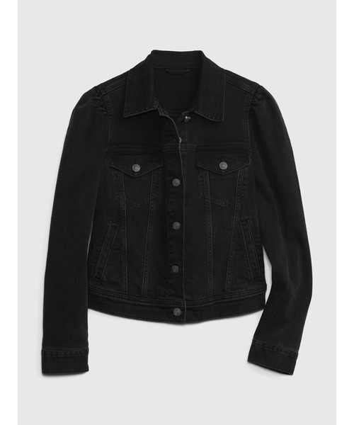GAP（ギャップ）の「ウォッシュウェル パフスリーブ デニム