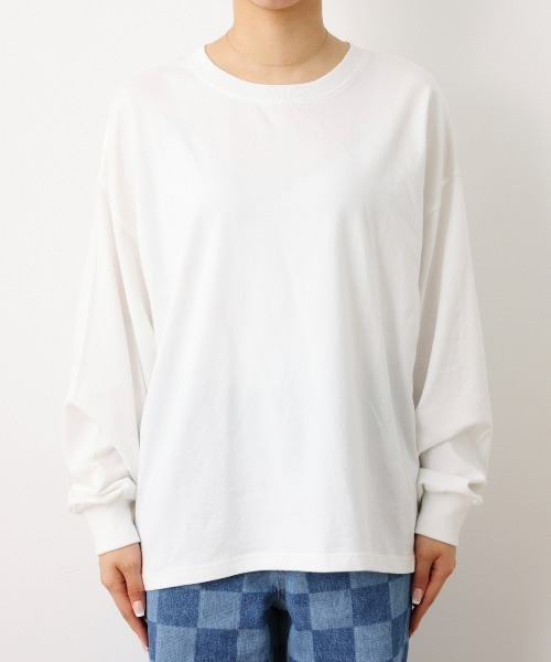 RODEO CROWNS WIDE BOWL（ロデオクラウンズワイドボウル）の「ハーフジップベストL/S Tシャツセット（Tシャツ/カットソー・レディース・チャコールグレー/杢グレー/グリーン・FREE）」の22枚目の写真