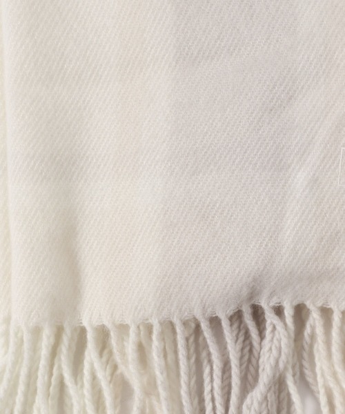 niko and...（ニコアンド）の「オリジナルチェックストール（ストール/ショール・レディース・ネイビー/グレー/オフホワイト/ピンク/ベビーピンク/サックスブルー/キャメル/チャコール・0）」の13枚目の写真