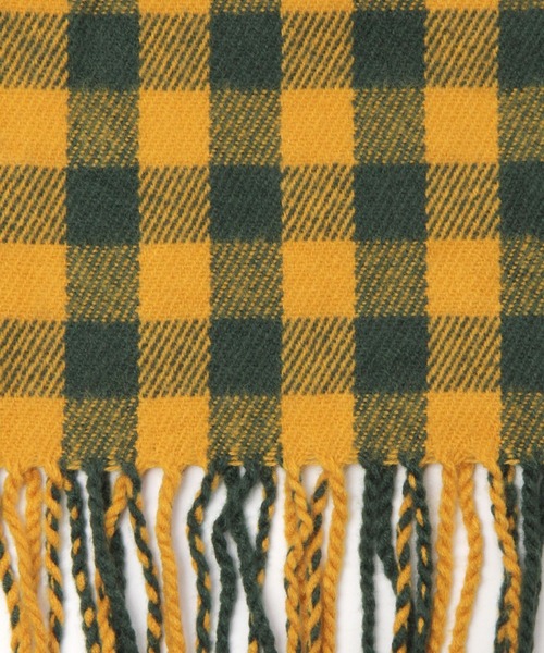 niko and...（ニコアンド）の「オリジナルチェックストール（ストール/ショール・レディース・ネイビー/グレー/オフホワイト/ピンク/ベビーピンク/サックスブルー/キャメル/チャコール・0）」の18枚目の写真